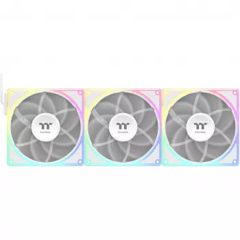 Ventilatorset THERMALTAKE TOUGHFAN EX 140 ARGB Sync White — 140 mm, 3-pack
