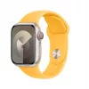 Apple band 45 mm Sunshine sportband M/L geel lichtgewicht duurzaam