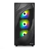 Sharkoon REBEL C80G RGB midi tower zwart