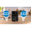 Filterkoffiezetapparaat Bosch TKA2M113, 1,25 l waterreservoir, 15 kopjes, zwart