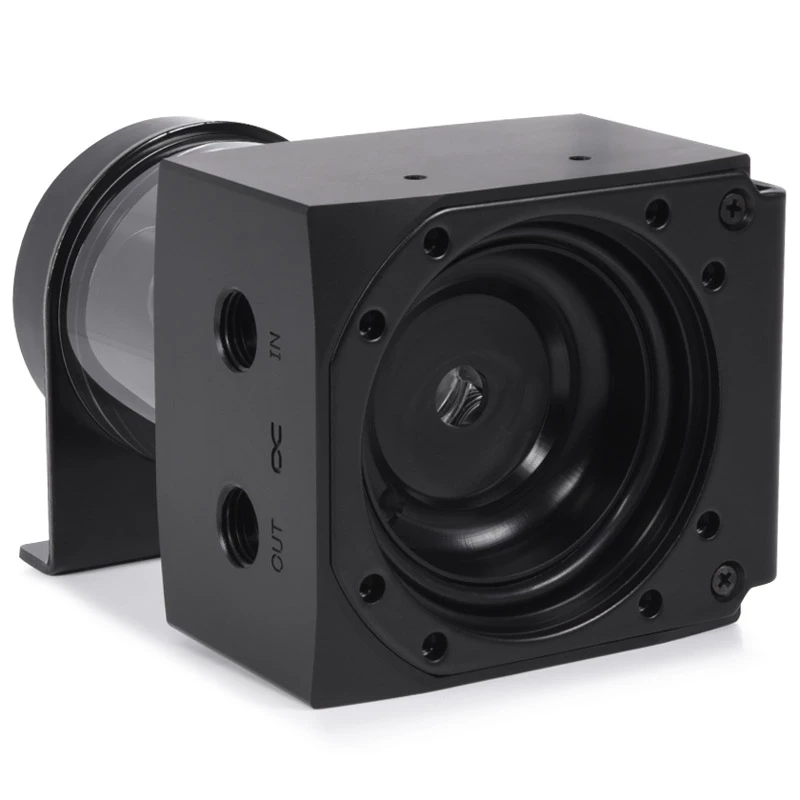 Alphacool Core 100 Aurora 15393 reservoir, D5/VPP, ARGB, acetaal/acryl, zwart