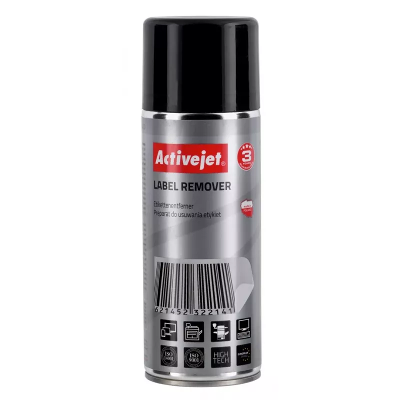 Etikettenverwijderaar-spray ActiveJet AOC-400 400 ml — spuitbus, meerkleurig, zonder kwastapplicator
