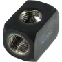 Alphacool HF aansluitterminal TEE T-stuk rond G1/4 - Deep Black (17030)