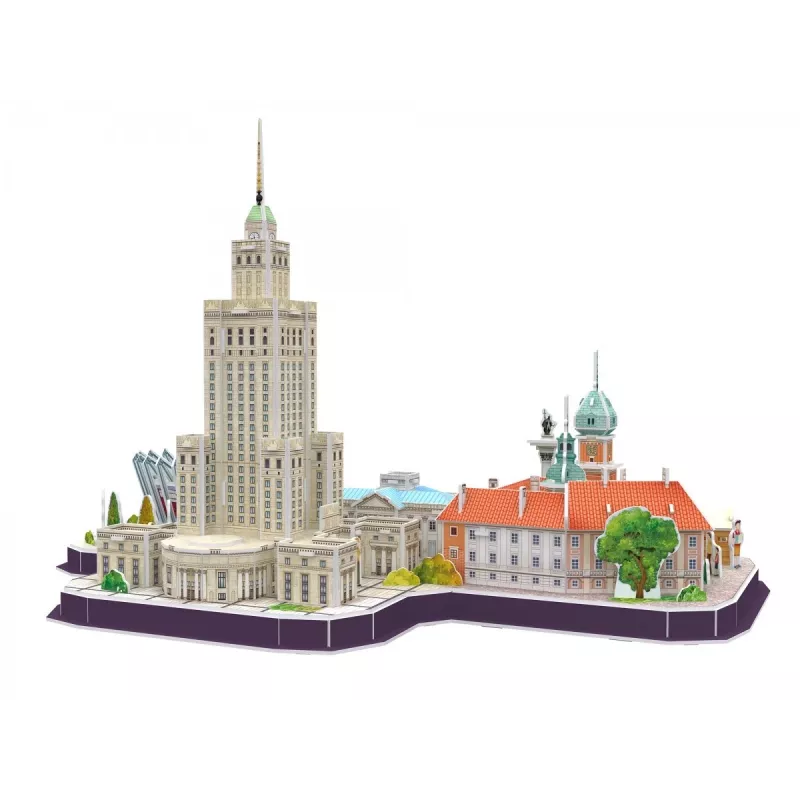 3D-puzzel - Cityline Warschau