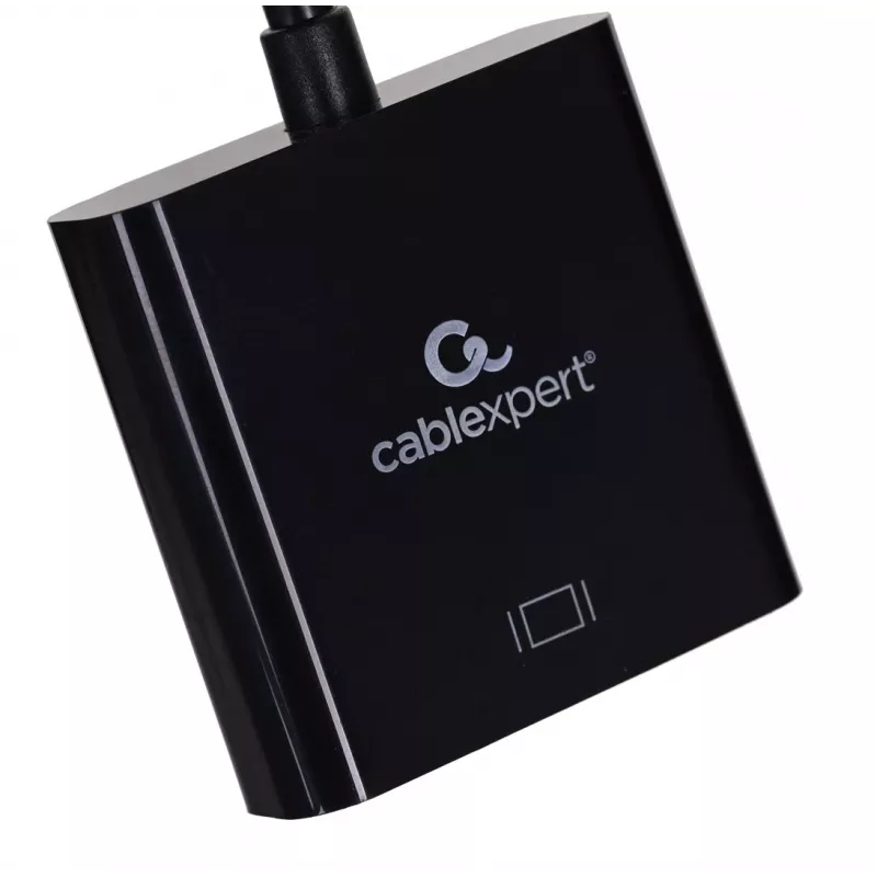 USB Type-C naar HDMI-adapter Gembird A-CM-HDMIF-03, USB 2.0/3.2 Gen2, 3840×2160@30Hz, zwart