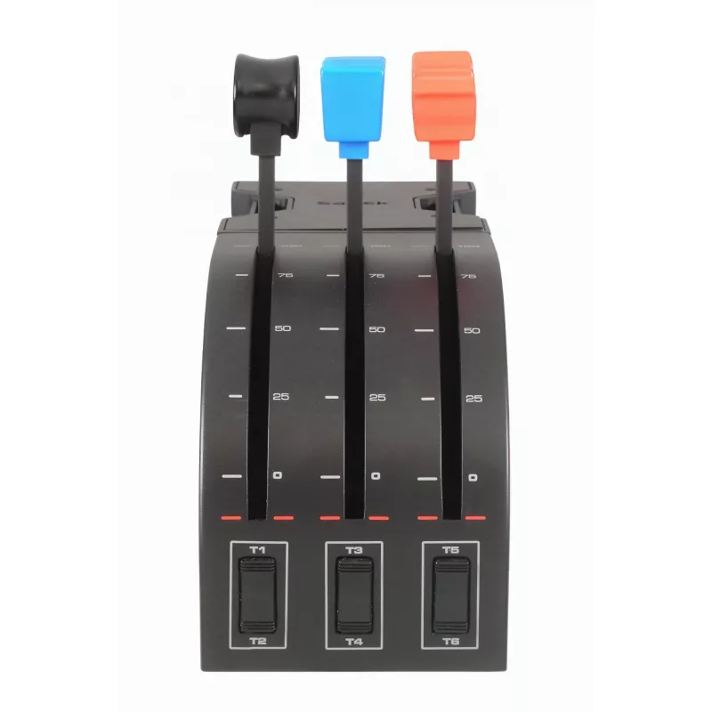 Logitech Saitek Pro Flight Throttle Quadrant - gasregelaar - bedraad - voor pc (945-000015)