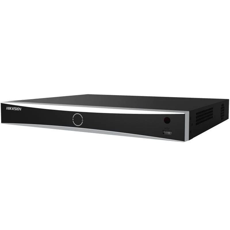 Netwerk-videorecorder Hikvision DS-7608NXI-K2(D) — 8-kanaals, 4K max, 10 TB HDD, 1U, zwart