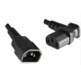 Microconnect PE040618A stroomkabel zwart 1,8 m C13-koppeling C14-stekker
