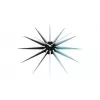 NeXtime klok 3051bl Nova, Ø50 cm, wand, zwart/blauw