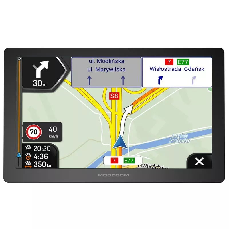 Modecom FreeWAY CX 9.4 autonavigatie met iGO Navigation Truck Europe, jaarlijkse update