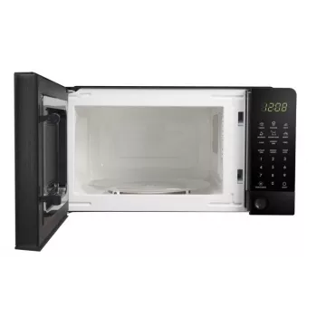 Solo-magnetron ESPERANZA EKO009 — 700 W, 20 L, LED-display, touchbediening, 24,5 cm glazen draaiplateau, zwart