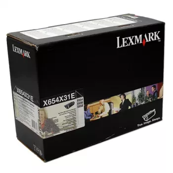 Toner Lexmark X654X31E 15000 pagina's zwart