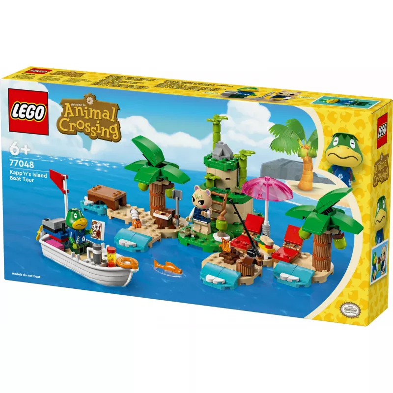 LEGO constructiespeelgoed 77048 Animal Crossing Boottocht met Kapiteinsinsel
