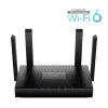 Cudy WR3000 draadloze router Gigabit Ethernet dualband (2,4 GHz / 5 GHz) zwart