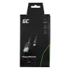 USB 2.0 kabel Green Cell KABGC23, USB A naar Micro-USB B, 0,3 m, zwart