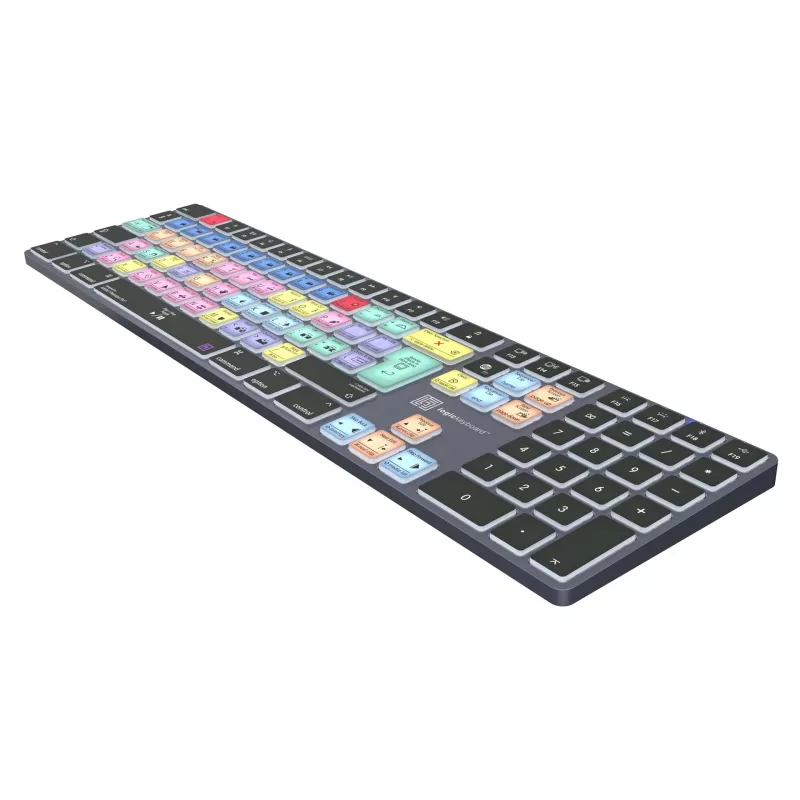 Logickeyboard LKB-PPROCC-TM-UK Adobe Premiere Pro CC Titan toetsenbord, UK-indeling, Mac