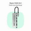 USB-hub Green Cell HUB-GC-C4A — 4-poorts USB-C 3.0-hub