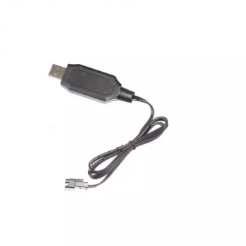 Carrera USB-oplaadkabel 1 A voor LiFePO4-accu's van 6,4 V (370600054)