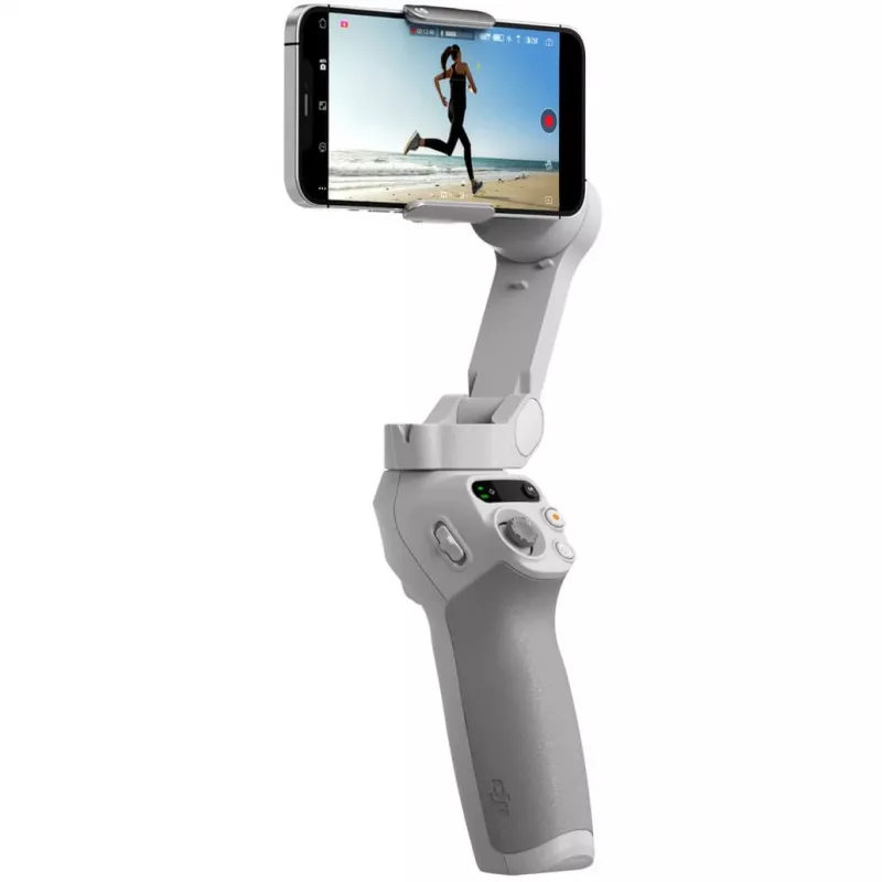DJI OM SE gimbal grijs Bluetooth incl. telefoonhouder tas maximale belasting 290 g