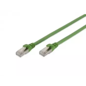 Netwerkkabel Digitus CAT 6A S/FTP RJ-45 3m groen