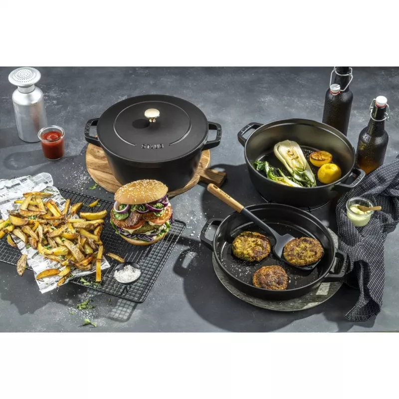 Staub La Cocotte 4,2 L ronde gietijzeren braadpan