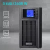 UPS QOLTEC zuivere sinus 3kVA 2400W met AVR en LCD-display