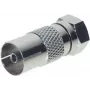 Adapter ShiverPeaks IEC-bus naar F-stekker model 85321-EC voor tv- en antenneaansluitingen