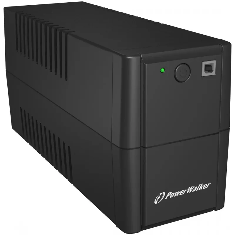 PowerWalker 10121070 UPS line-interactive 0,85 kVA 480 W 2 stopcontacten