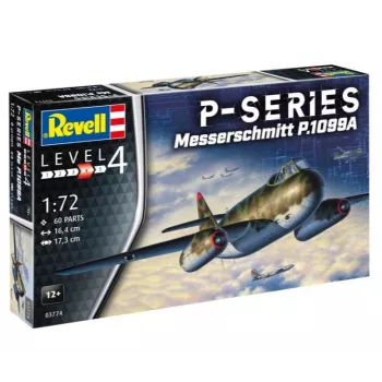 Kunststofmodel vliegtuig REVELL Messerschmitt P.1099A-P-SER schaal 1/72