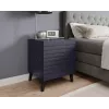 Nachtkastje cama meble NOVA 44×40×52 cm, 1 lade, marineblauw mat