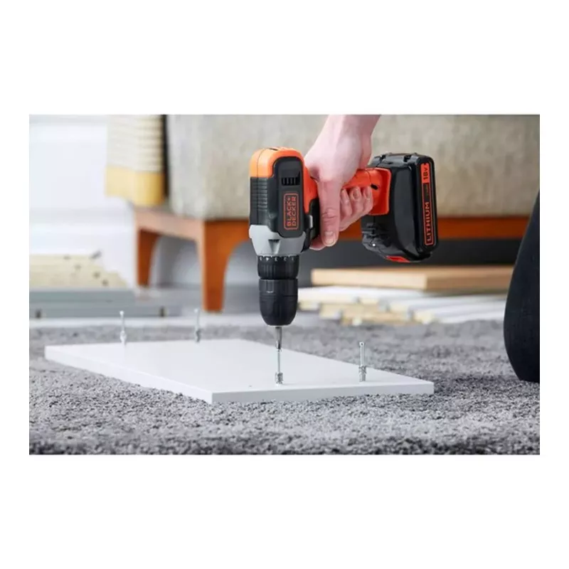 BLACK & DECKER | accuboormachine | BCD001C2-QW | 18 V | 2x1,5 Ah | lithium