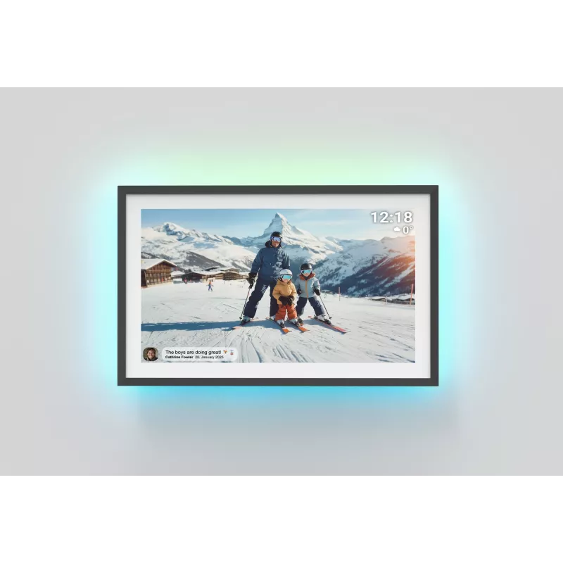 Digitaal fotolijstje Denver PFF-1081 10,1 inch touchscreen Wi-Fi zwart