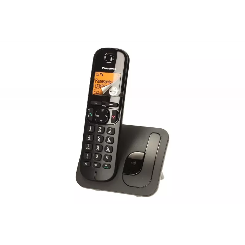 Panasonic KX-TGC 210 PDB DECT-telefoon zwart met nummerweergave