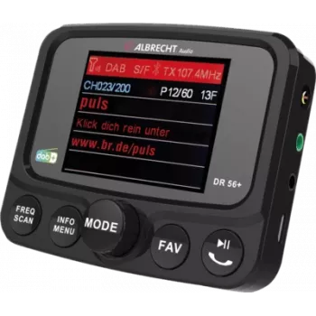 Albrecht DR56+ DAB+ autoradio-adapter / handsfree-inrichting