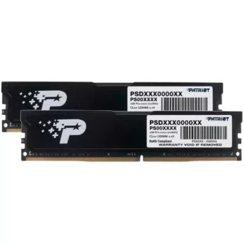 DIMM 16 GB DDR4-3200 (2x 8 GB) dualkit, werkgeheugen zwart, PSD416G3200K, Signature Line