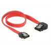 SATA-kabel DeLOCK 83963 0,3 m SATA 7-pins zwart rood