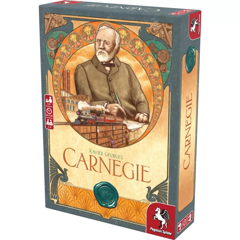 Pegasus Spiele Carnegie bordspel economie