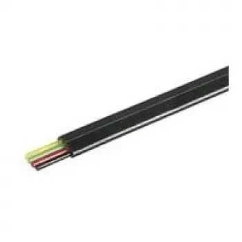 MicroConnect telefoonkabel - dikke kabel - 100,0 m - zwart (50253)