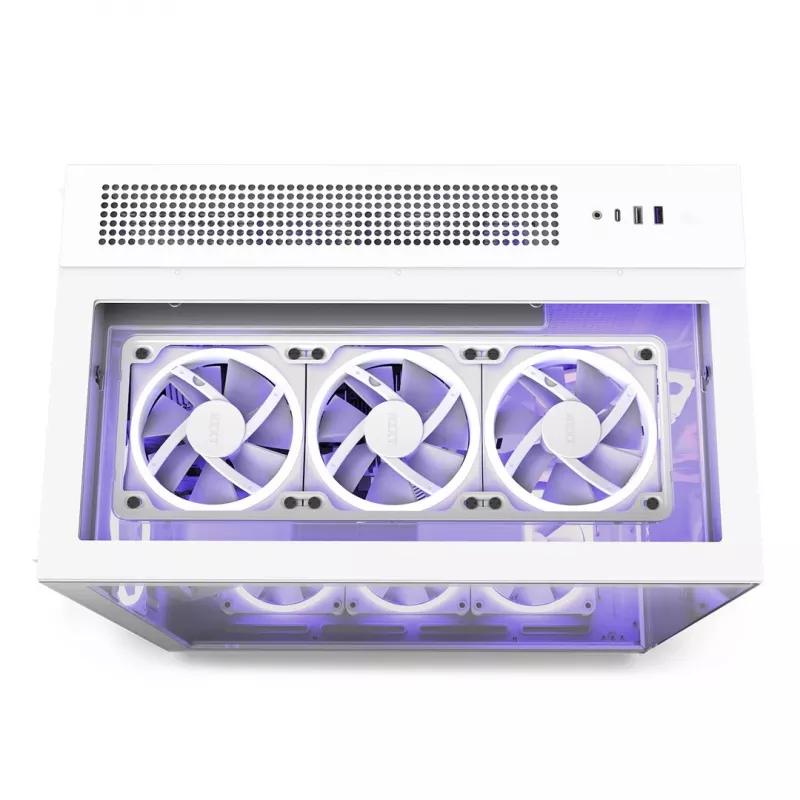PC-behuizing NZXT H9 Elite Midi Tower wit