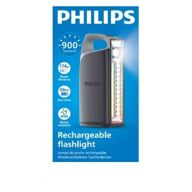 Oplaadbare zaklamp USB-C 900 lm 4000 mAh