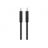 Wentronic goobay - USB-kabel - USB-C (M) naar USB-C (M) - USB 2.0 3 A - 0,5 m - zwart (66316)