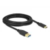 USB-kabel DeLOCK SuperSpeed USB 3.2 Gen 2 Type-A naar Type-C 3 m