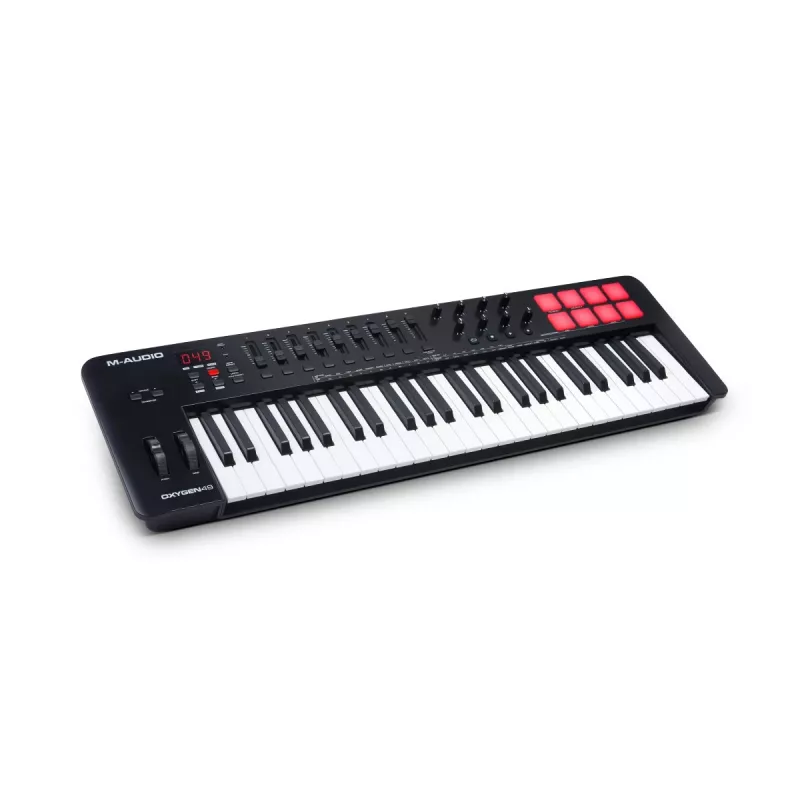 M-AUDIO Oxygen 49 (MKV) MIDI-toetsenbord 49 toetsen USB Zwart