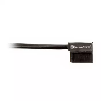 SilverStone SST-CP11B super low profile SATA-kabel - 50 cm, zwart