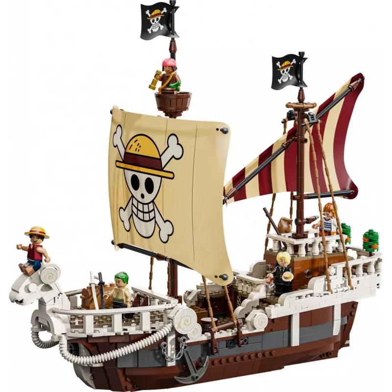 LEGO-set The Going Merry piratenschip 75639 — One Piece steenmodel