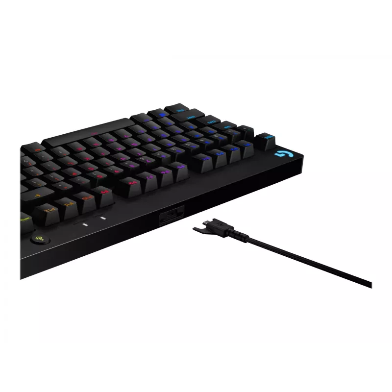 Logitech G PRO gaming toetsenbord - toetsenbord - QWERTY - Spaans - zwart (920-010593)