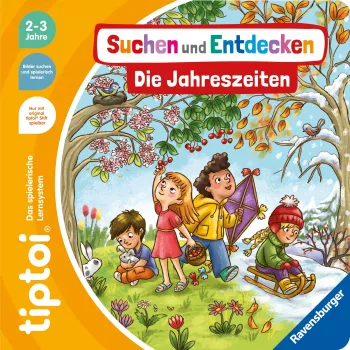 tiptoi Suchen und Entdecken: Die Jahreszeiten, leerboek