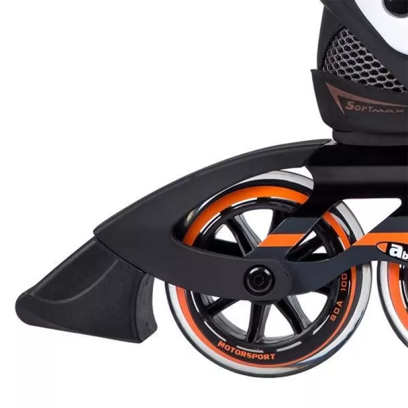 Inline skates Nils Extreme NA1060S ZWART-ORANJE maat 40