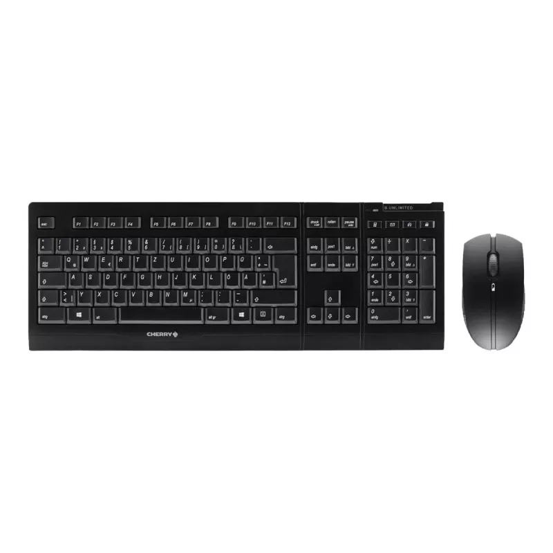 CHERRY B.UNLIMITED 3.0 toetsenbord muis inbegrepen kantoor RF draadloos Duits zwart