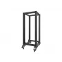 Lanberg OR01-6827-B rack 27U vrijstaand frame zwart (OR01-6827-B)